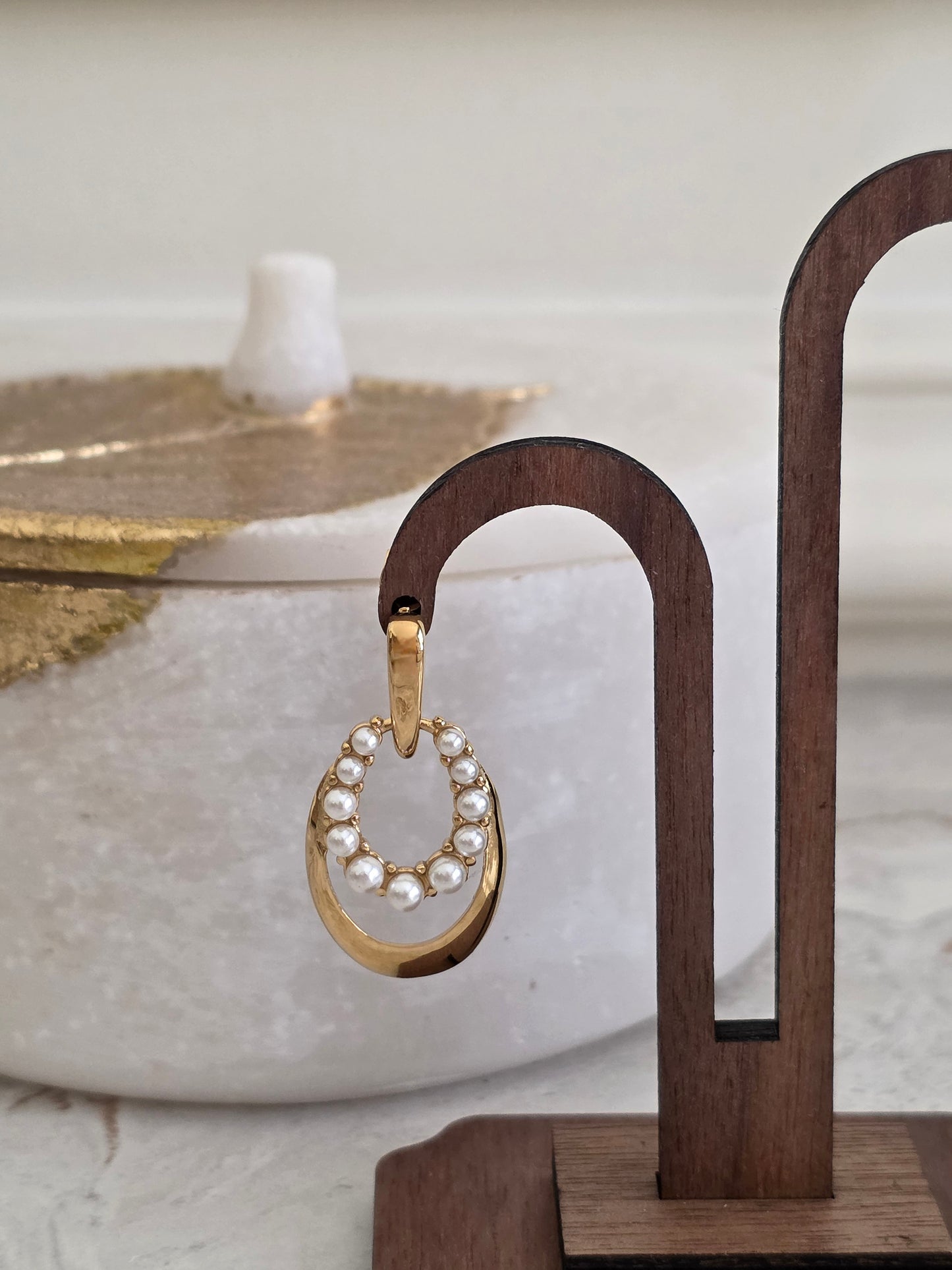 SHANDA PEARL EARRINGS