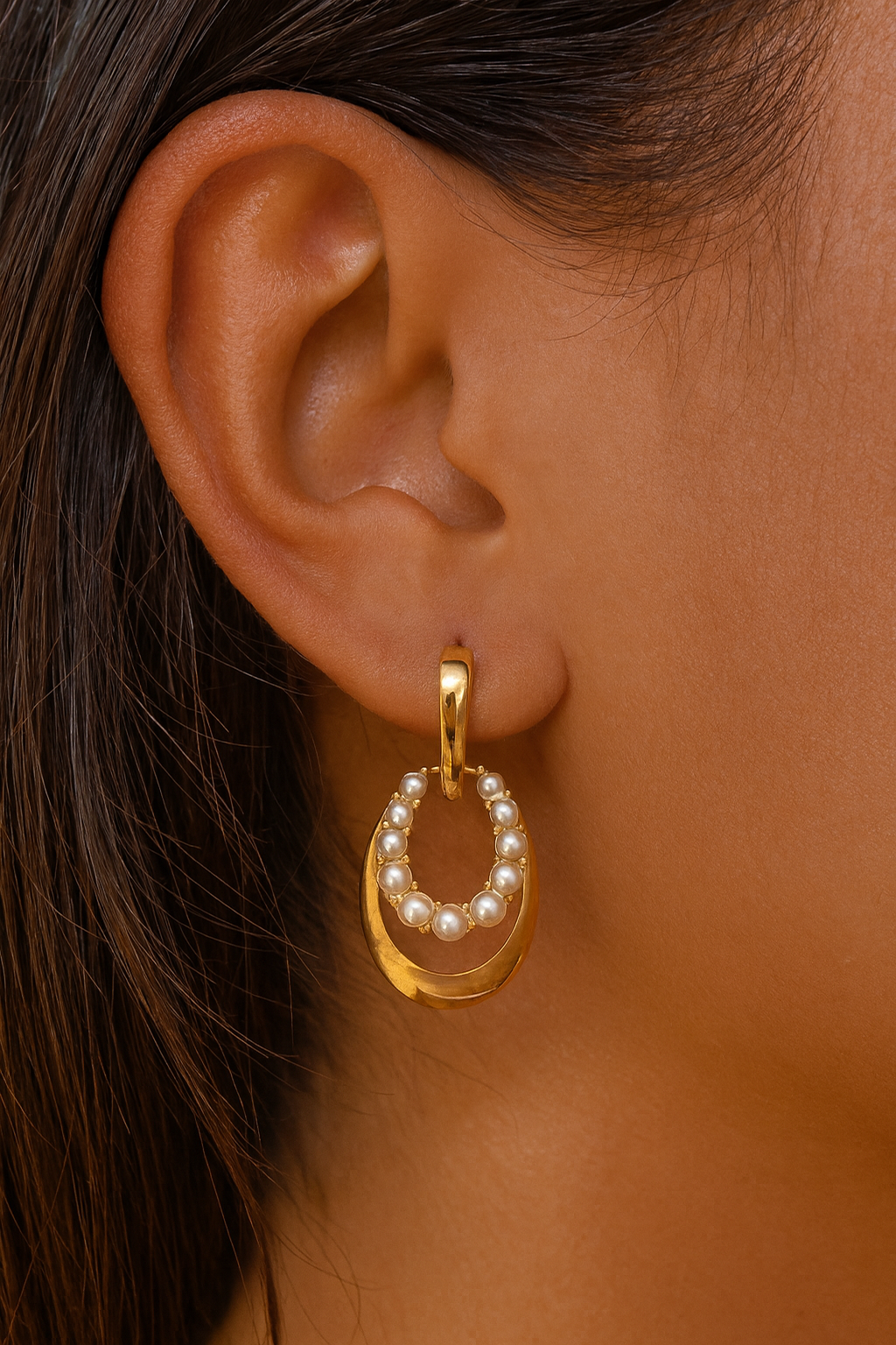 SHANDA PEARL EARRINGS