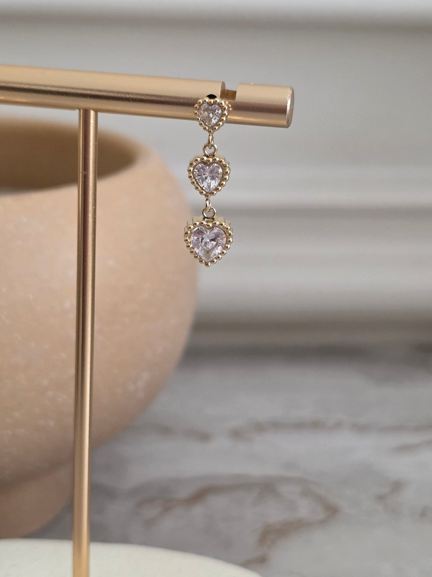 HIBA HEART EARRINGS