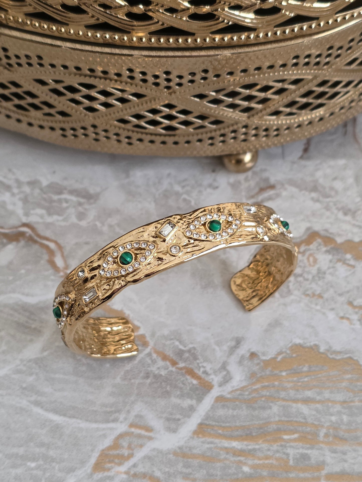 DANIA EVIL EYE BANGLE