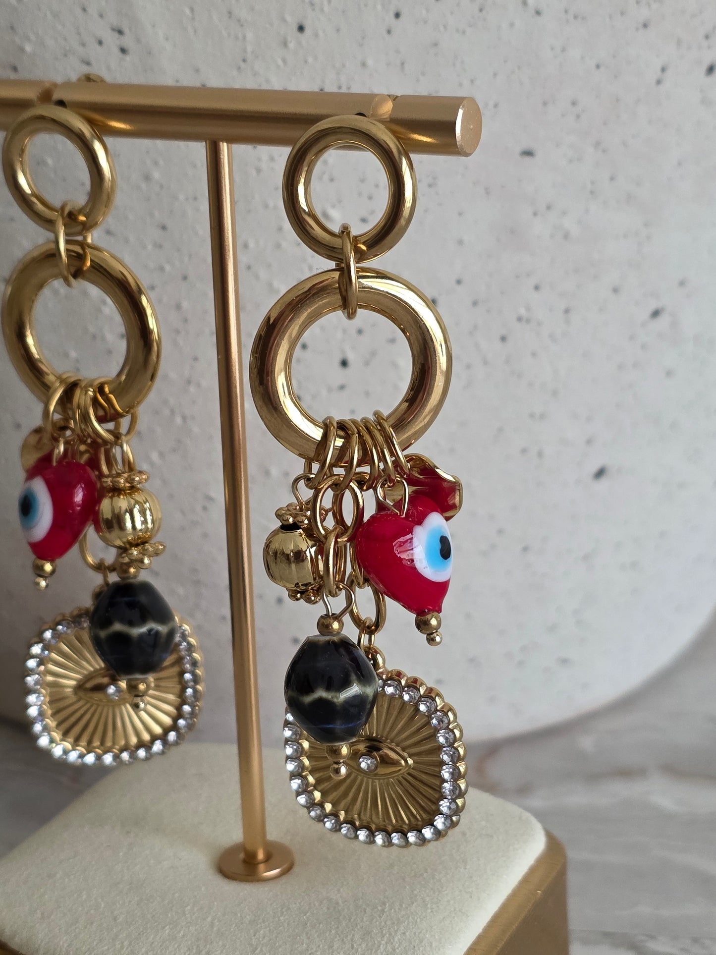 NAZIA EVIL EYE EARRINGS