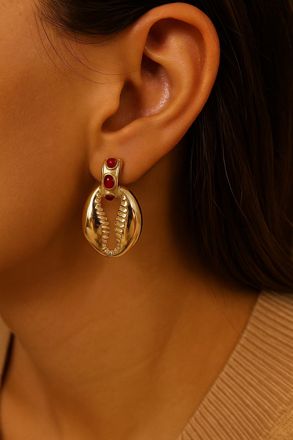 MARINA SHELL EARRINGS