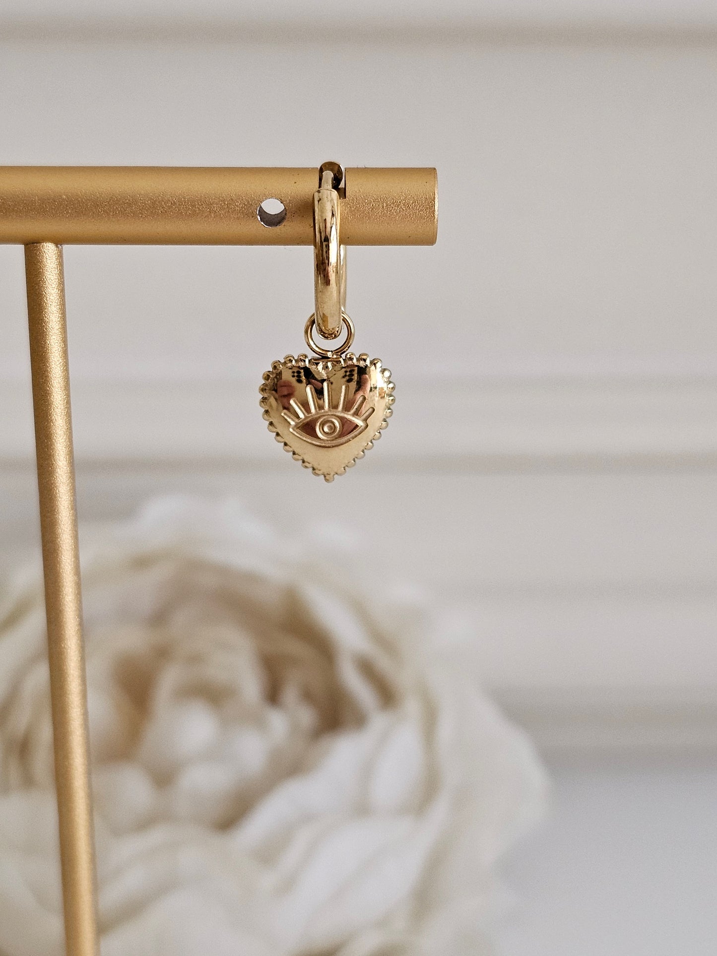 ASEL EVIL EYE EARRINGS