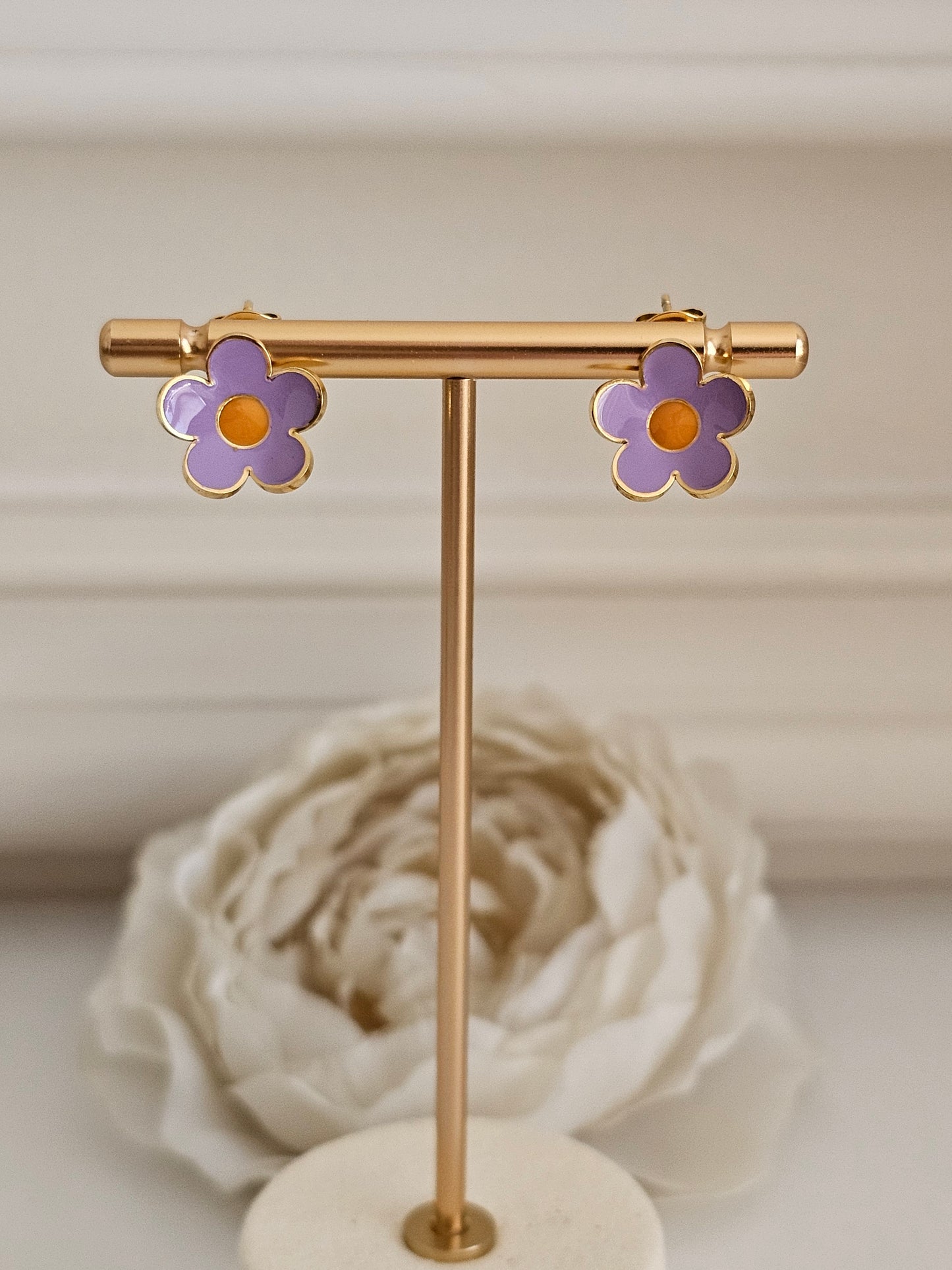 AYLIN DAIS FLOWER EARRINGS