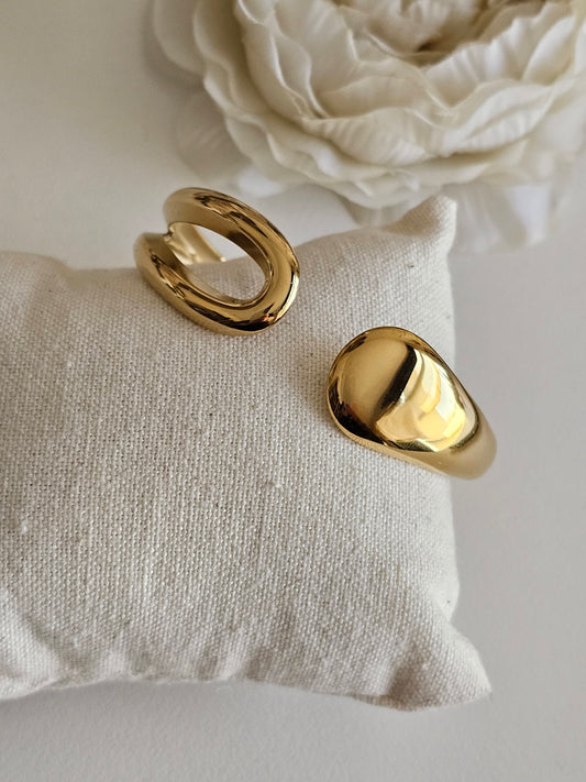 GOLD CUFF BANGLE