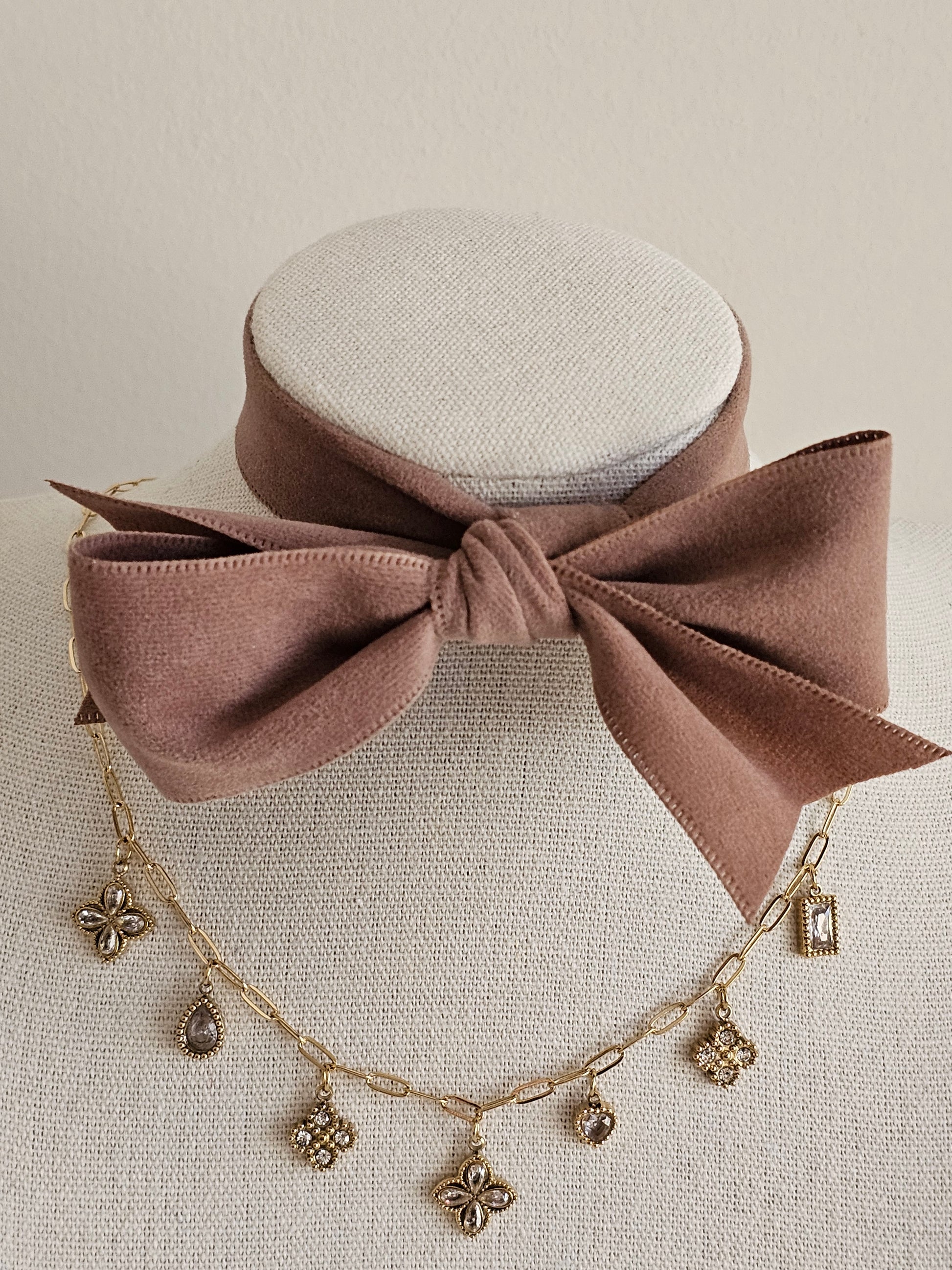 CLOVER CHARM NECKLACE