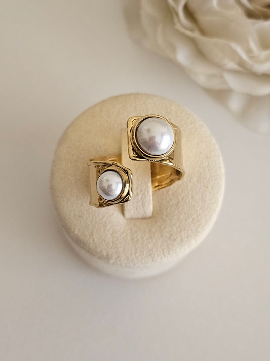 PEARL OPEN RING