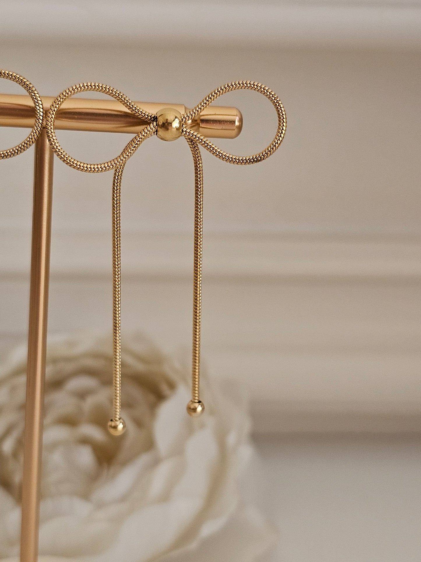 MELDA BOW EARRINGS