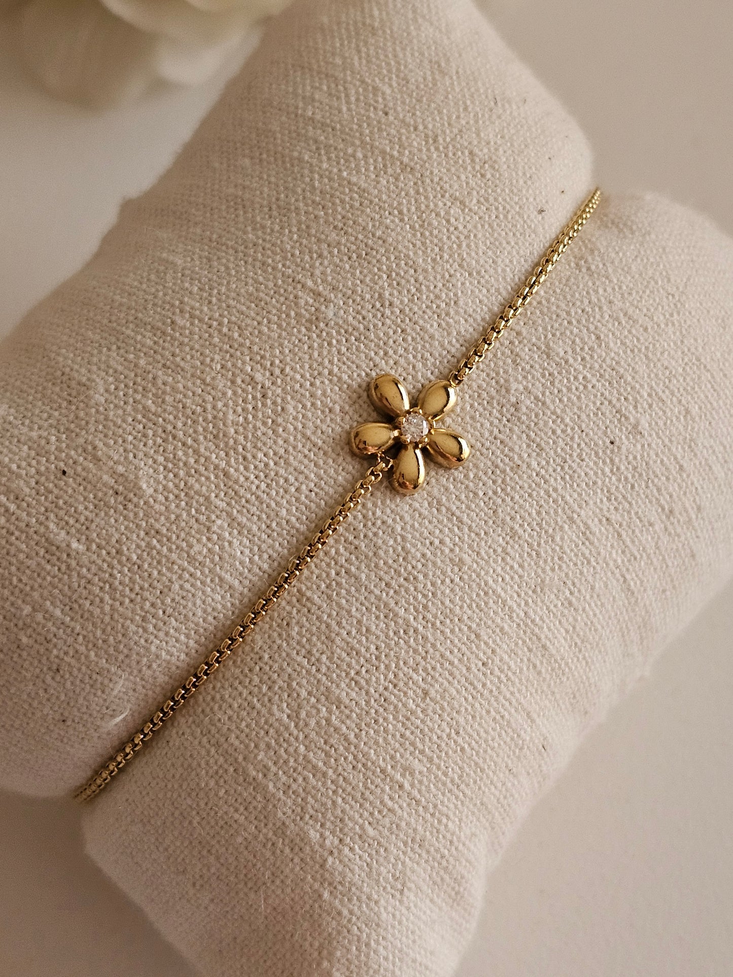 ASKIN FLOWER PENDANT BRACELET