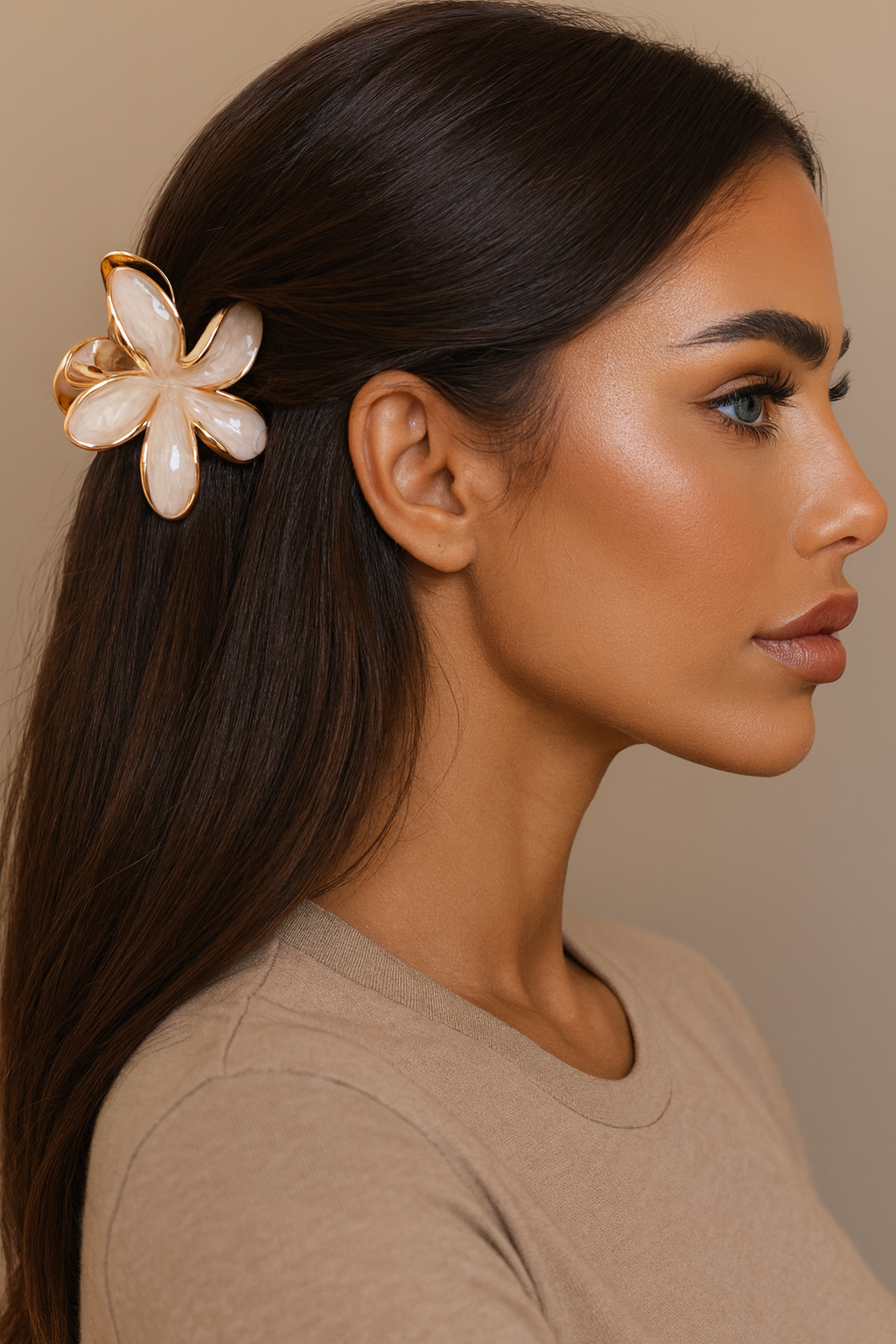 FLOWER ELEGANCE HAIR CLAW SET