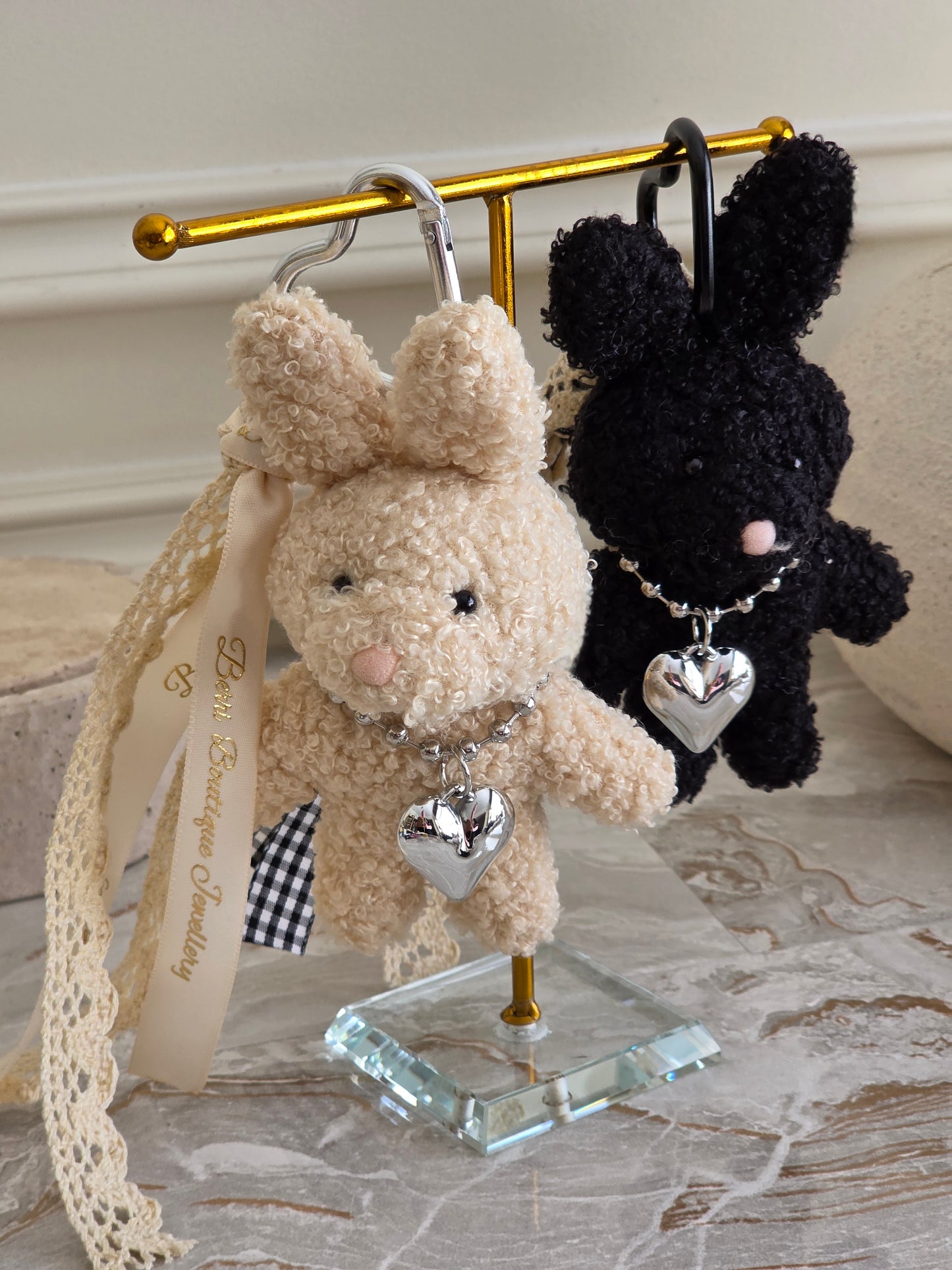 Cute Bunny Keychain