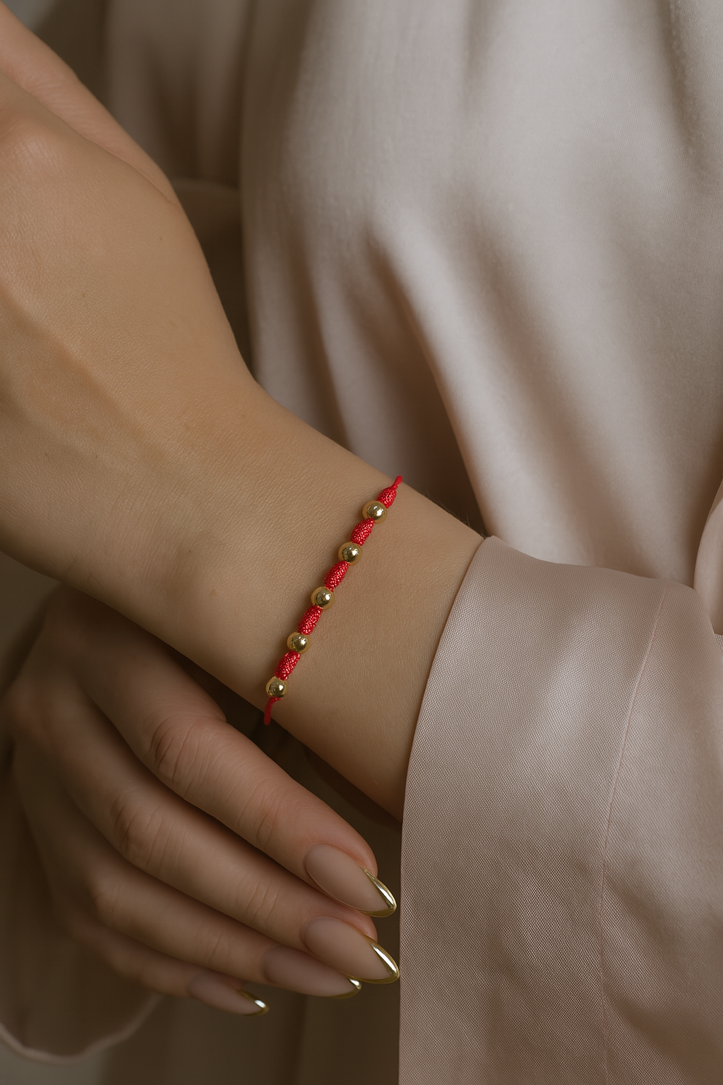 RED ROPE BRACELET