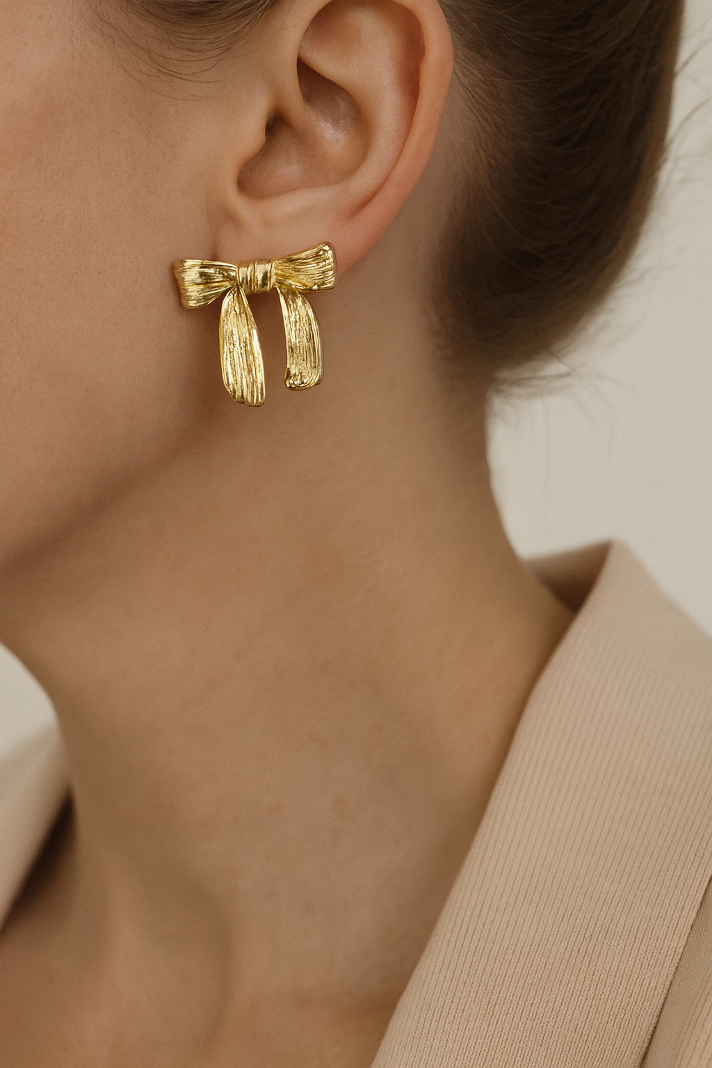 AYAH BOW EARRINGS