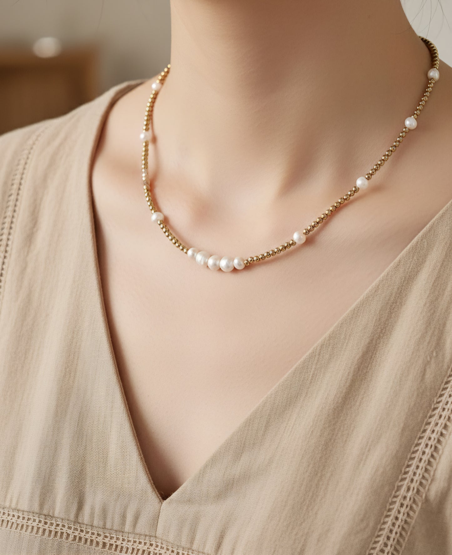 ZEYNEP PEARL NECKLACE