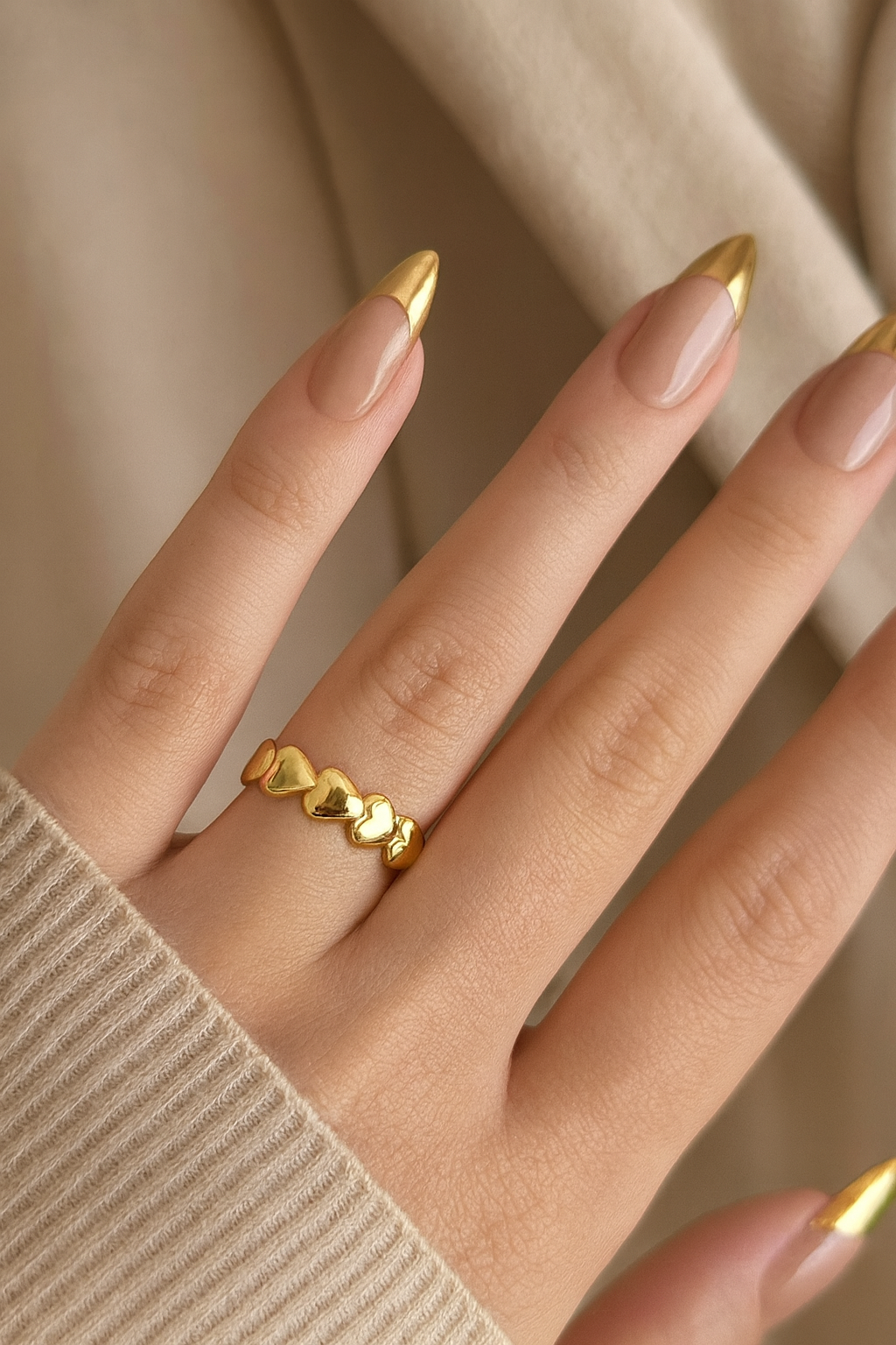 SHULA HEART RING