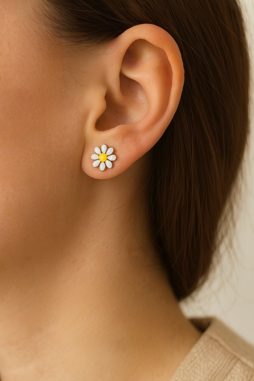 DAISY FLOWER EARRINGS