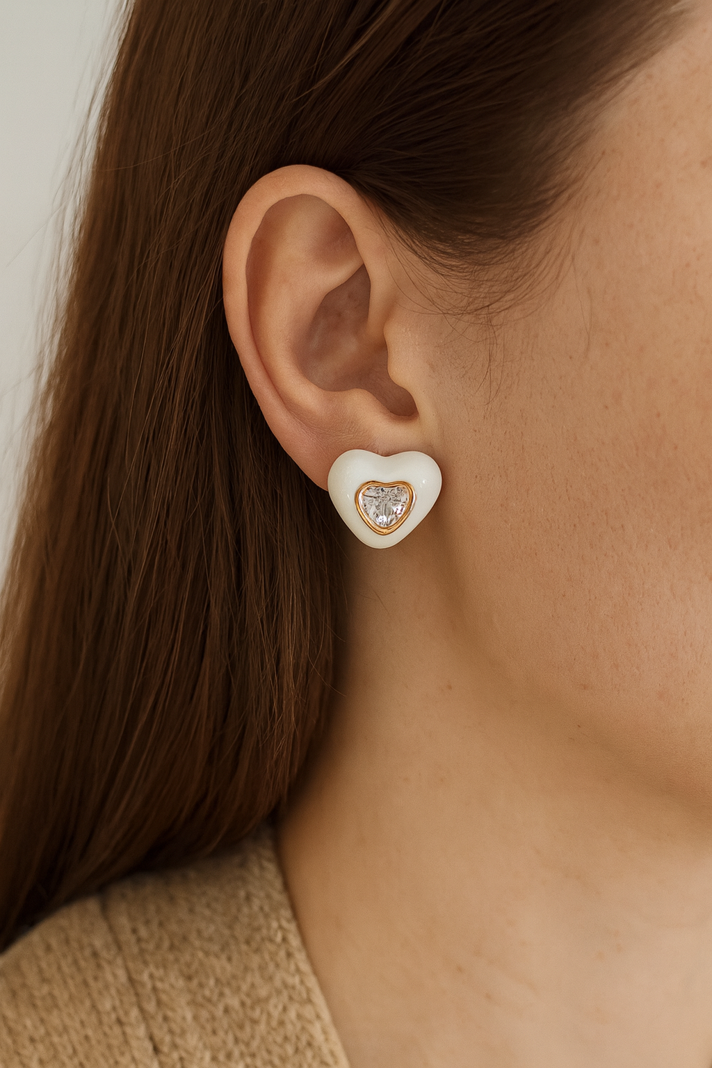 AYSHA HEART EARRINGS