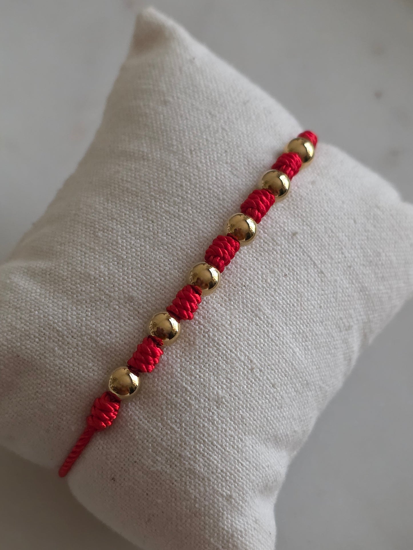 RED ROPE BRACELET