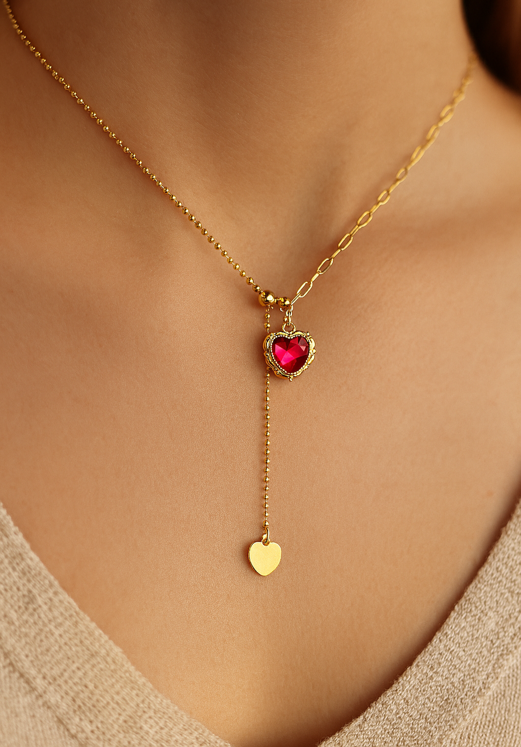 HAYAT HEART NECKLACE