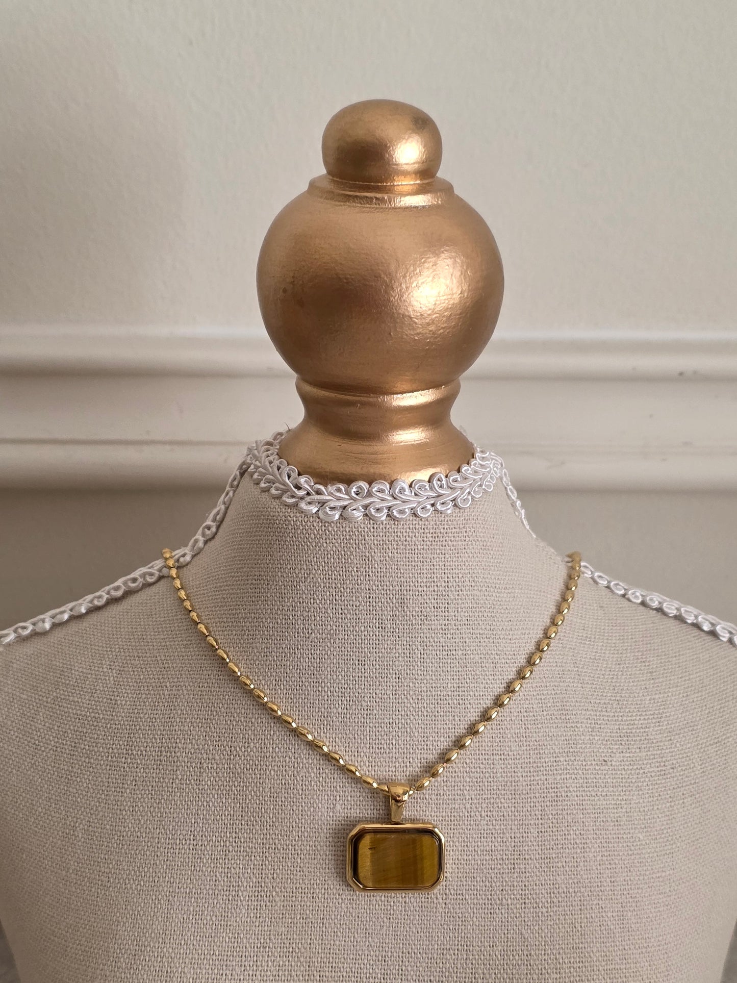 Tiger eye necklace