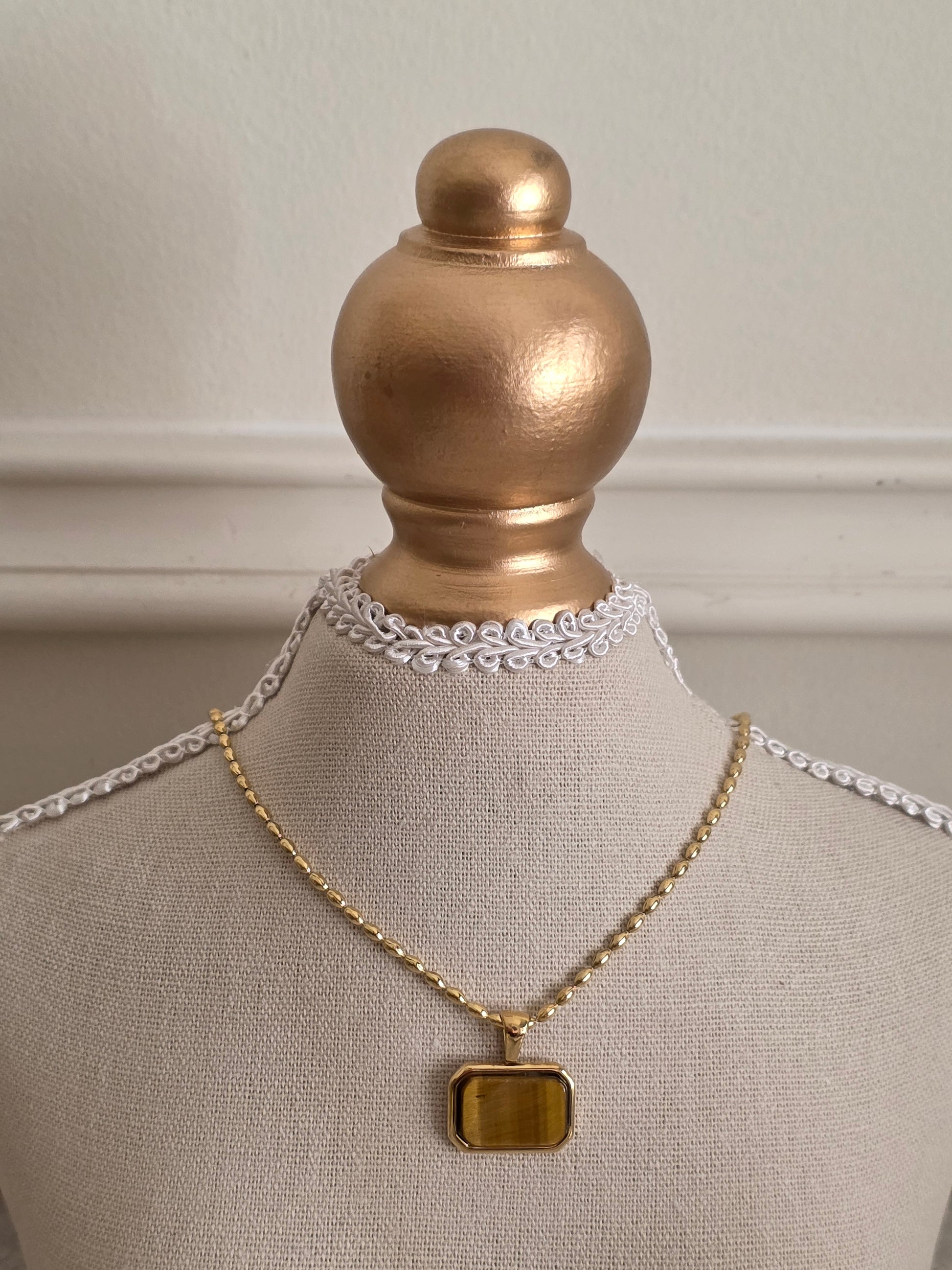 Tiger eye necklace