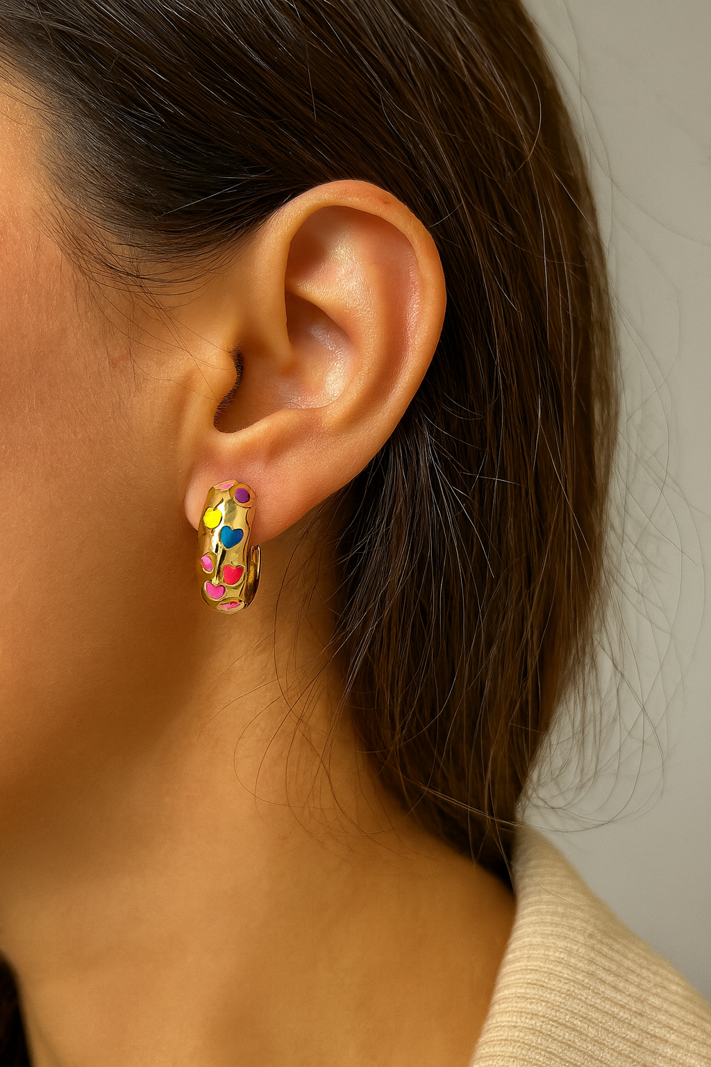 LINA HEART EARRINGS