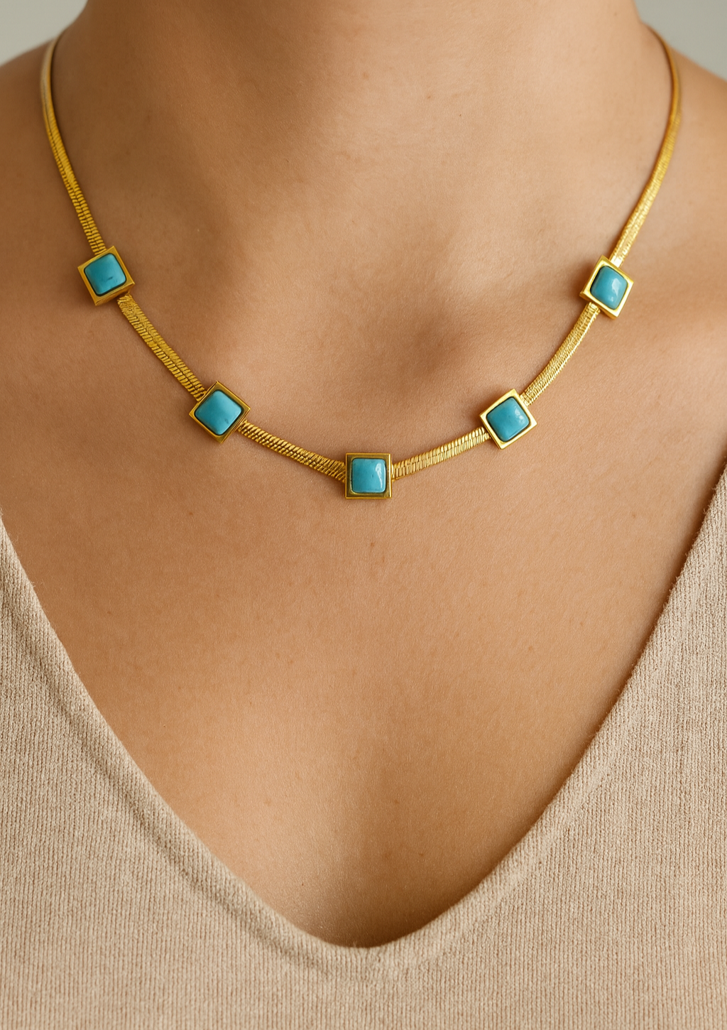 ZARA TURQUOISE NECKLACE