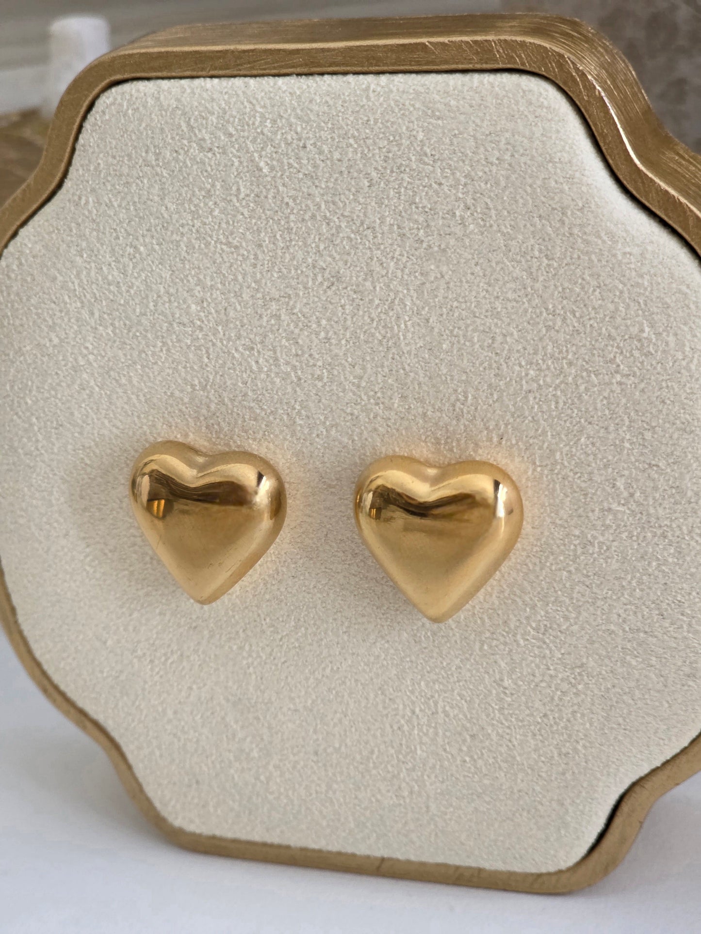 BIKEM BUBBLE HEART EARRINGS