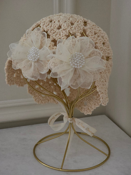 CROCHET VINTAGE HAT