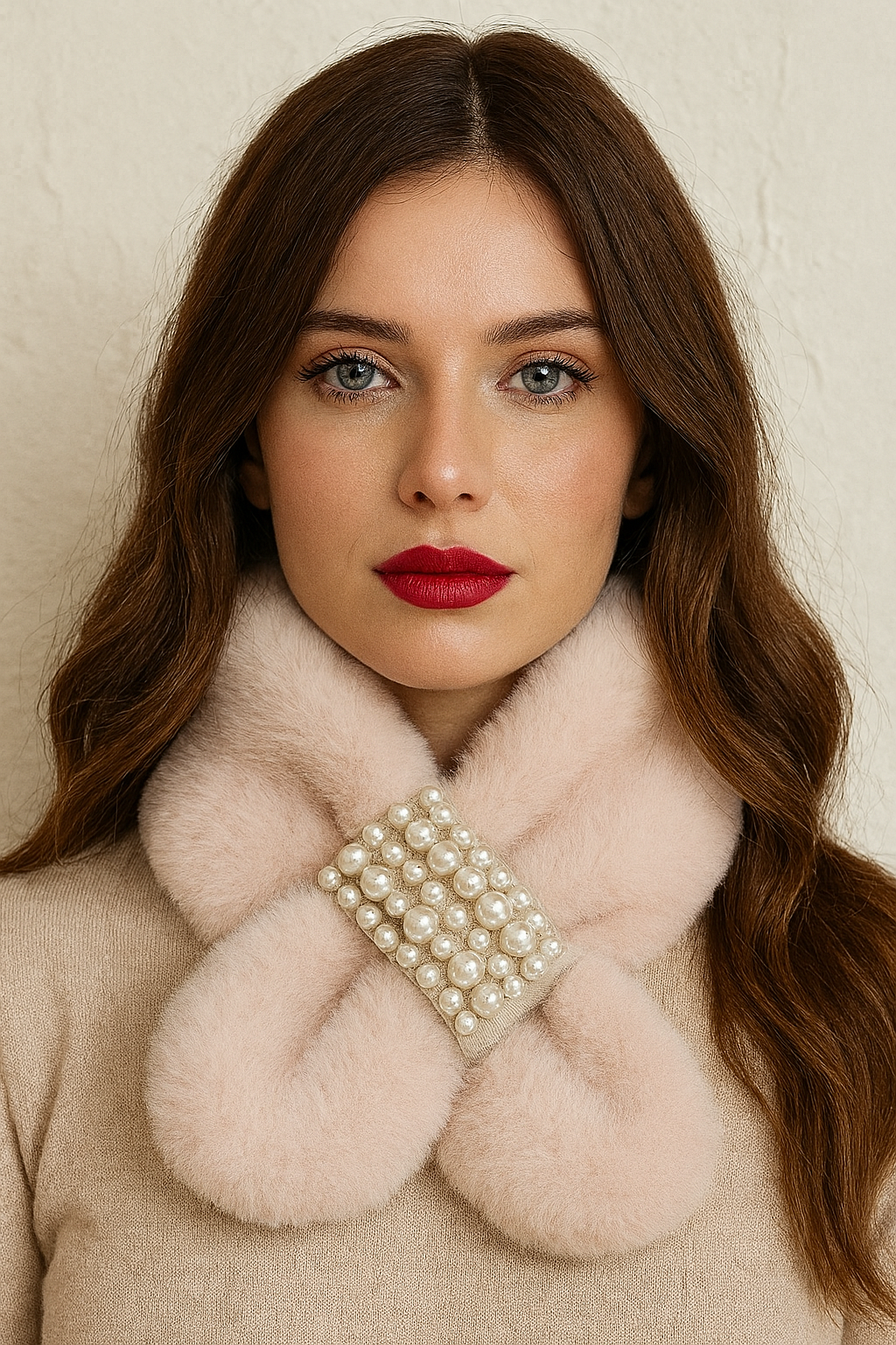 PEARLY NECK WARMER