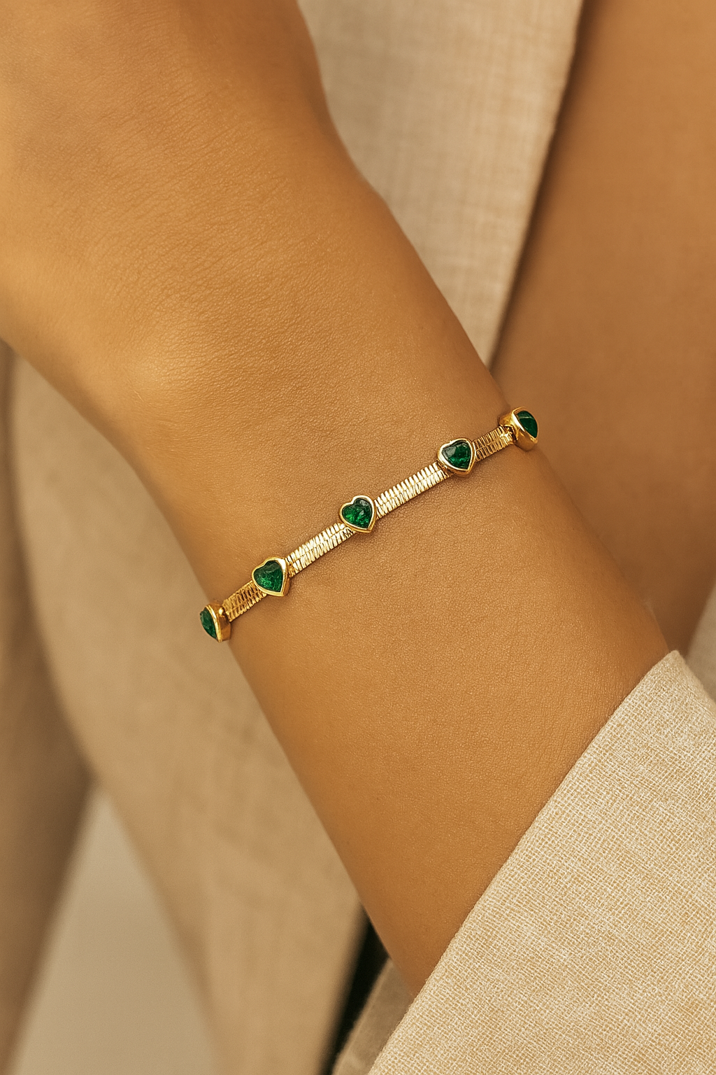 LEYLA HEART BRACELET