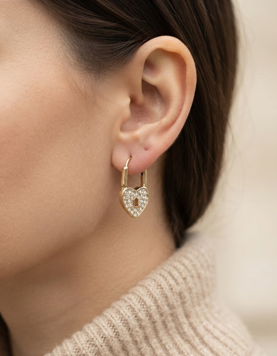 DIDA HEART EARRINGS