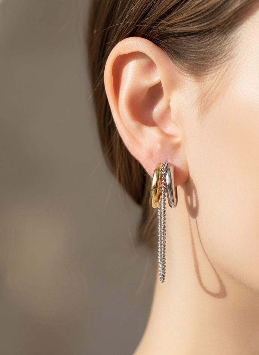 NARAN HOOP EARRINGS