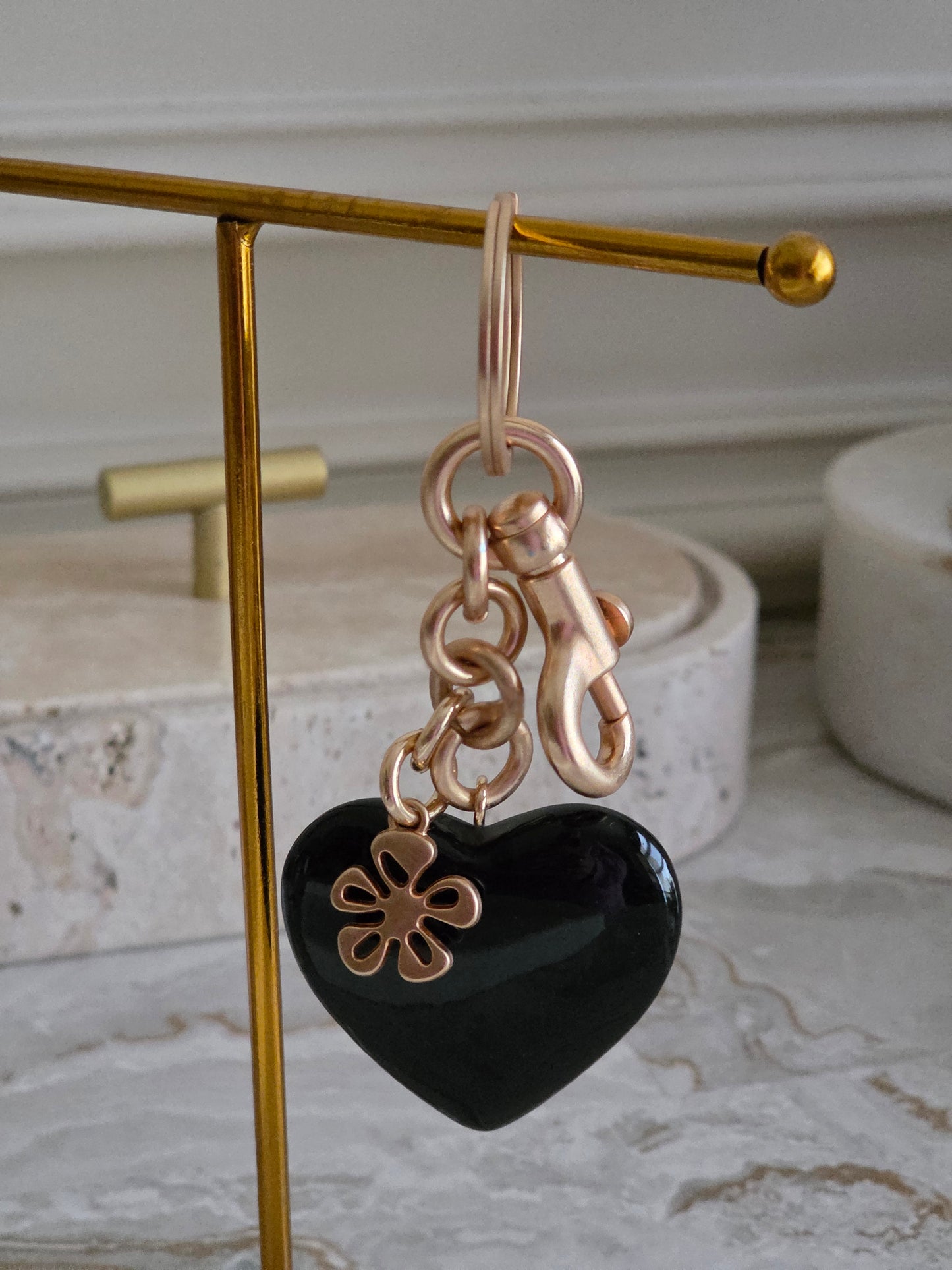Heart keychain