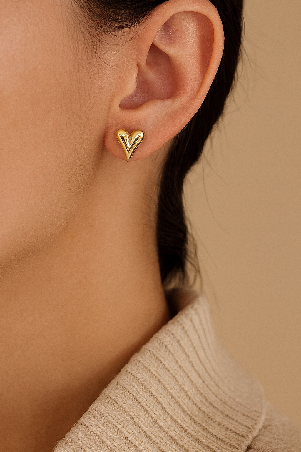 SHARA HEART EARRINGS