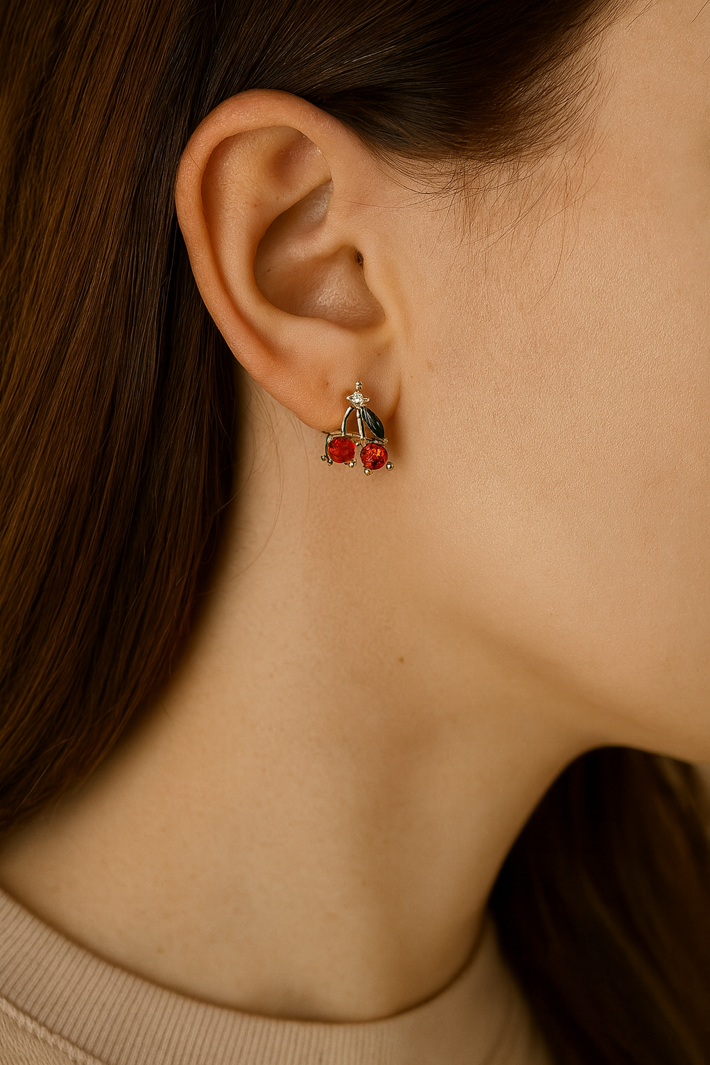CHERRY EARRINGS