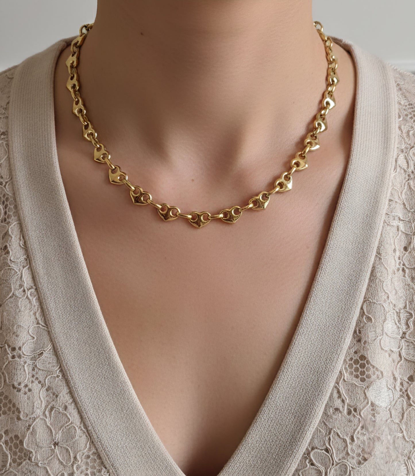 AIYLA HEART NECKLACE