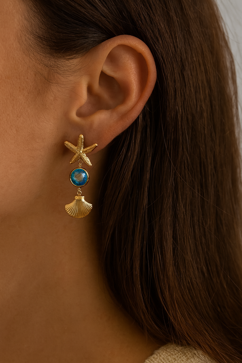 BADE SHELL EARRINGS