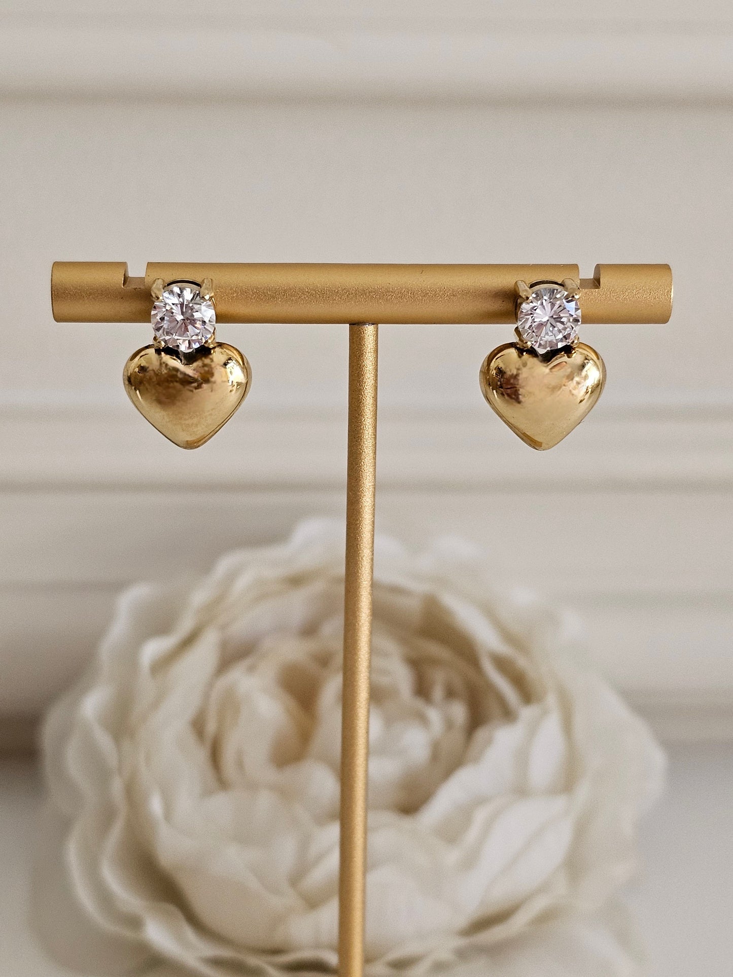 MENNA HEART EARRINGS