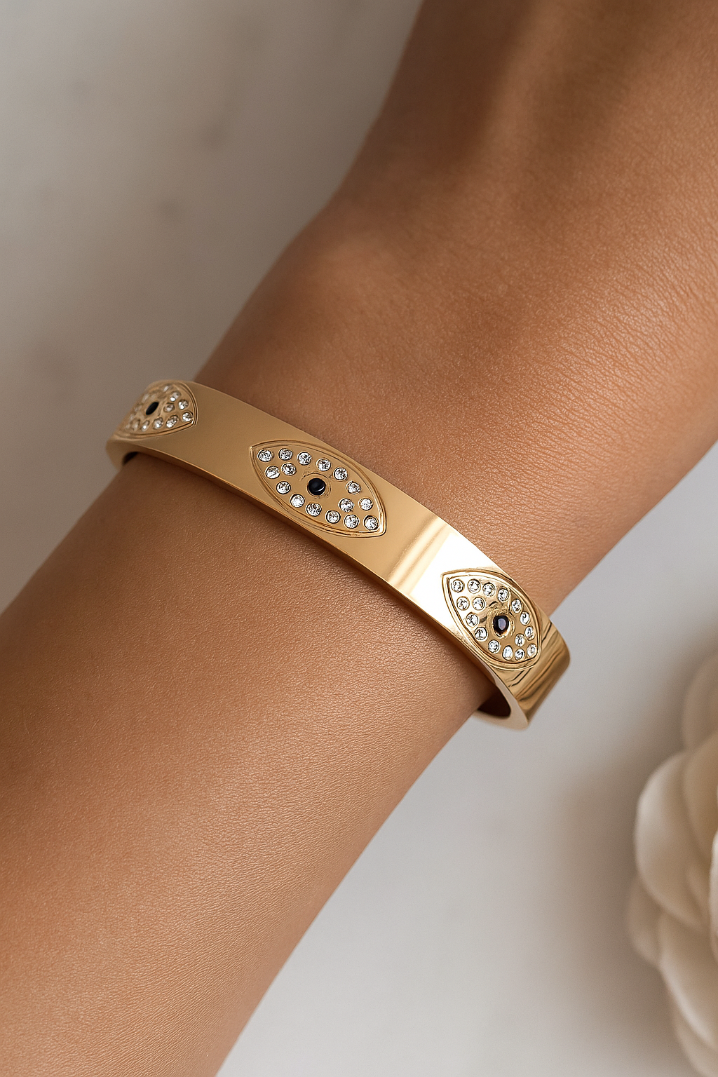 SELINA EVIL EYE BANGLE