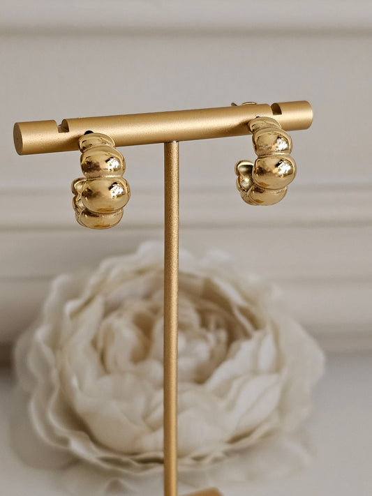 HANA HOOP EARRINGS