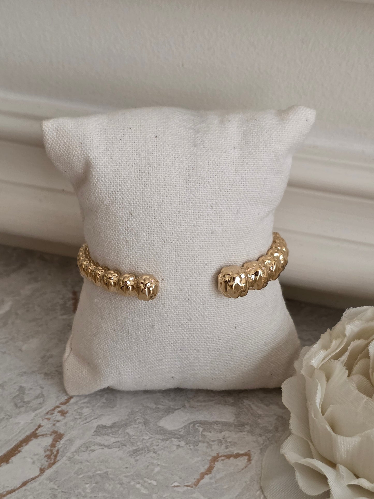 Statement Gold Cuff Bangle
