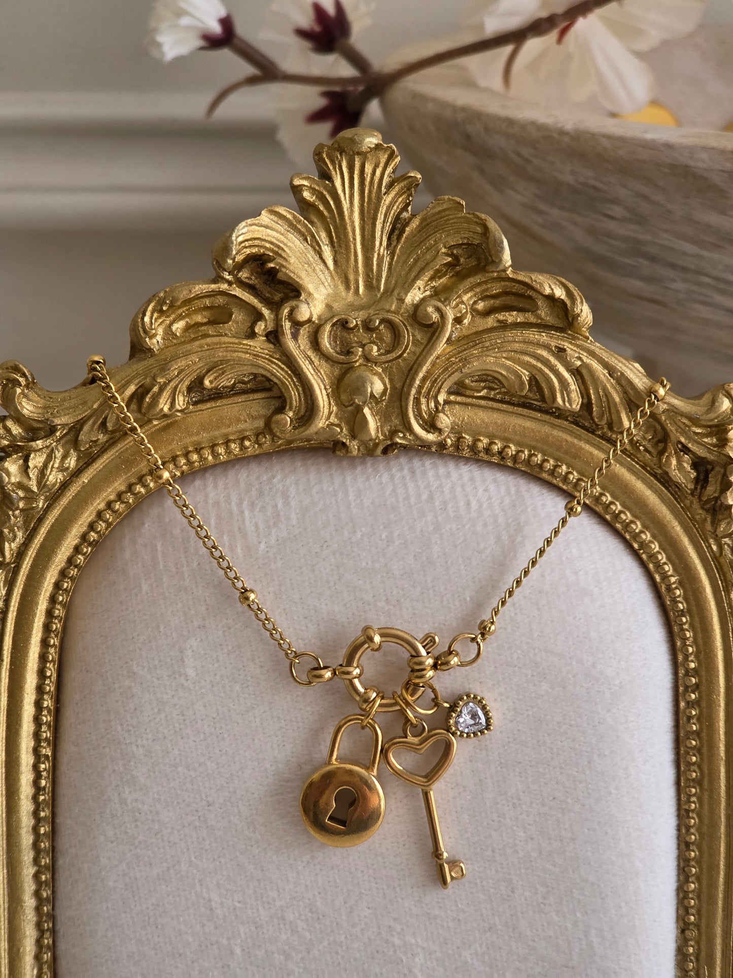 KEY LOCK CHARM