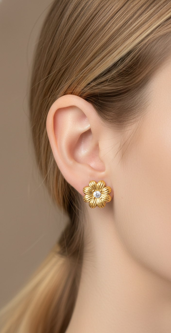 ETERNAL FLOWER GRACE EARRINGS
