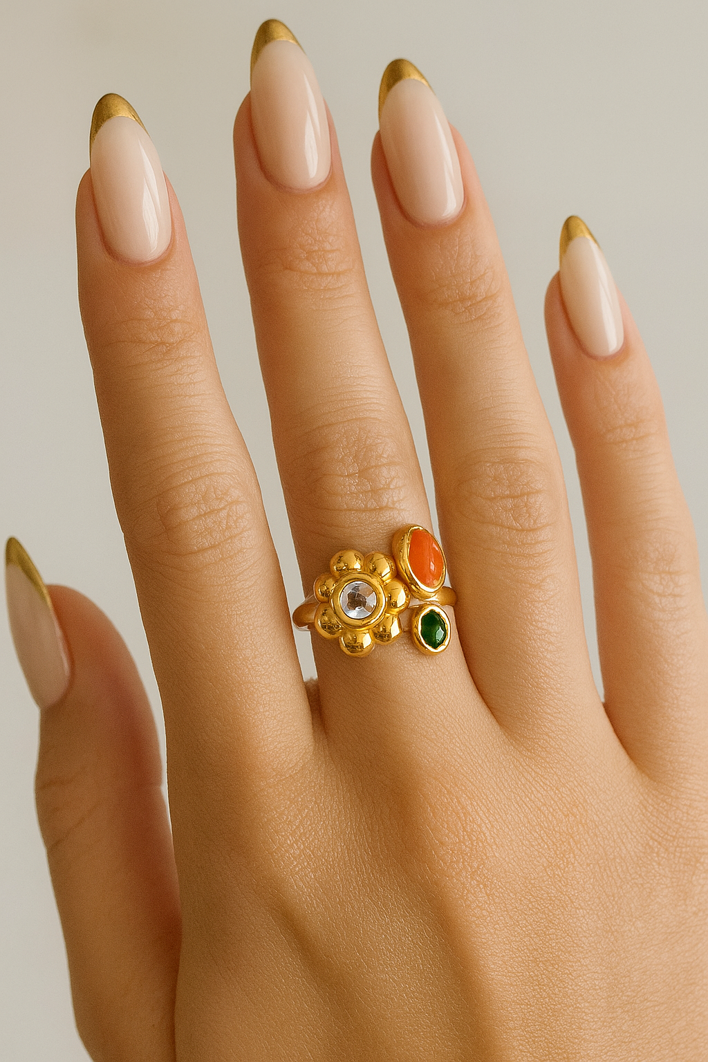 TALIHA FLOWER RING