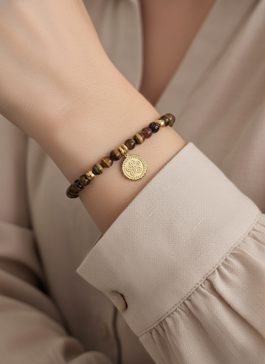 MAYDA NATURAL STONE BRACELET