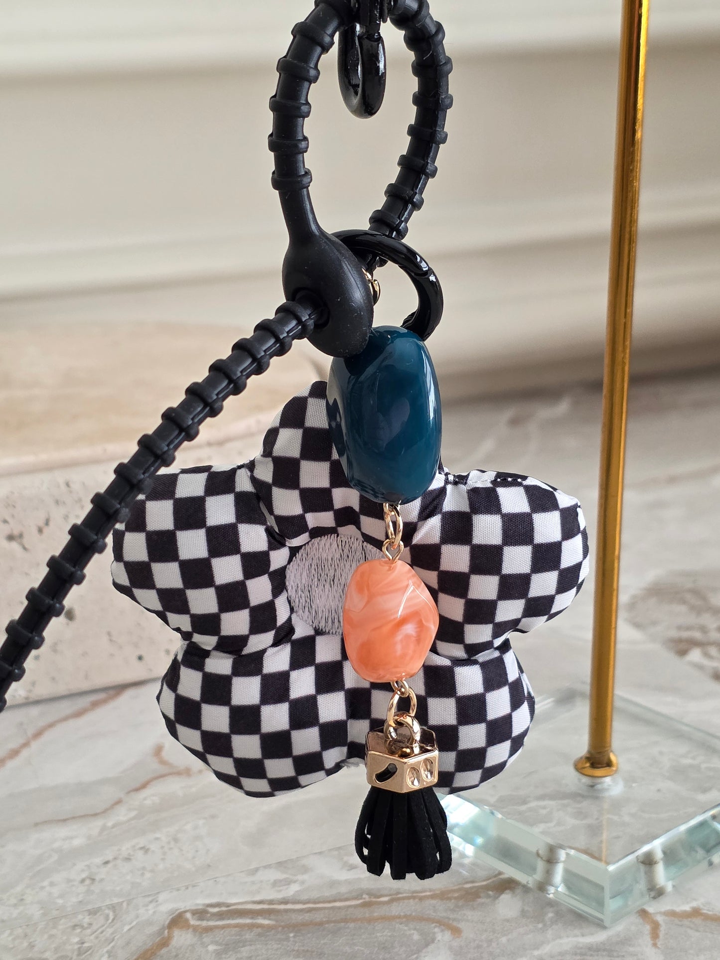 CUTE FLOWER POP KEY CHAIN