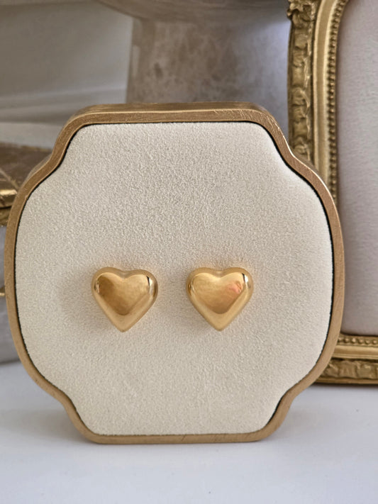BIKEM BUBBLE HEART EARRINGS