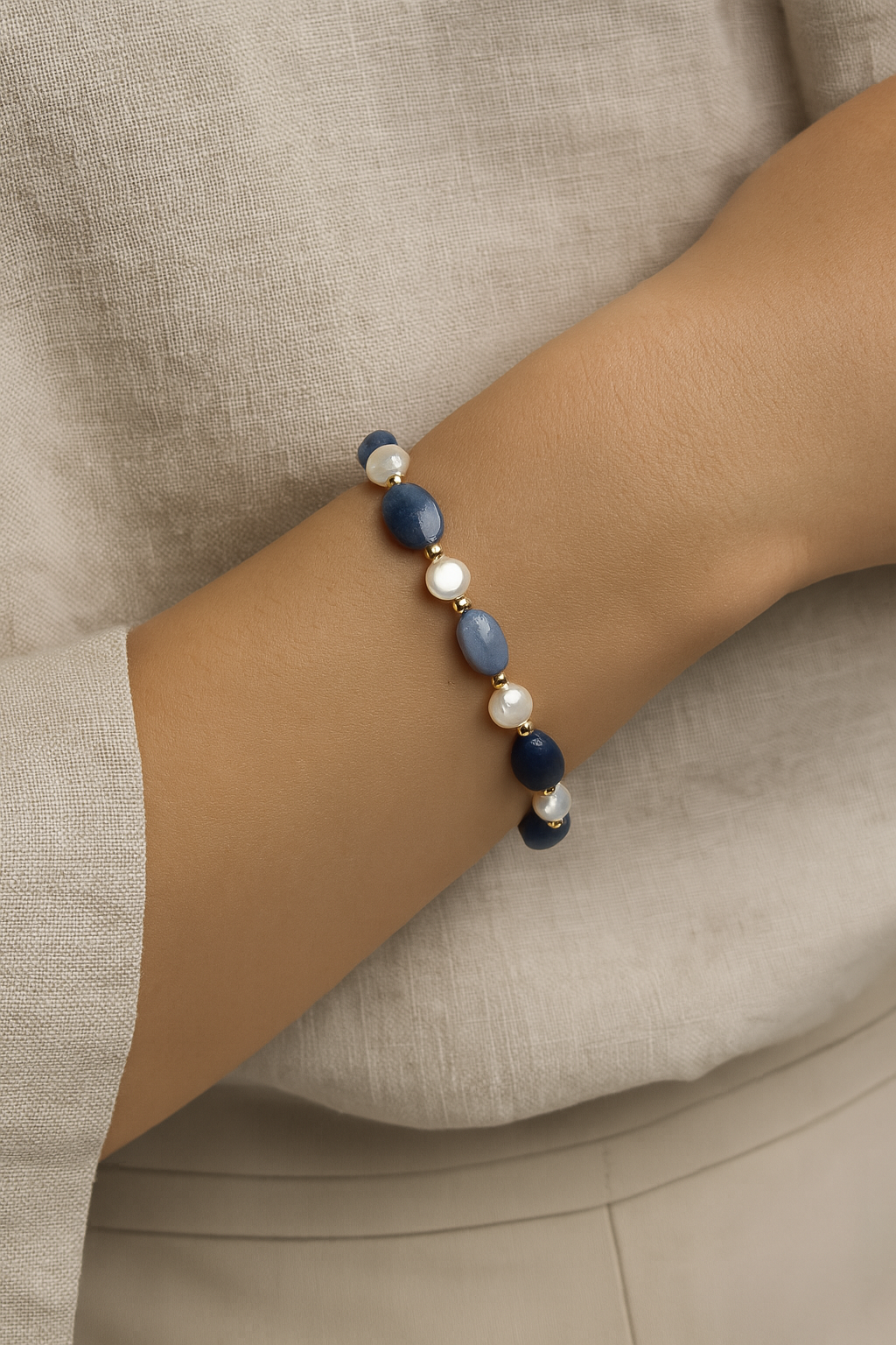 TAZMINA NATURAL STONE BRACELET