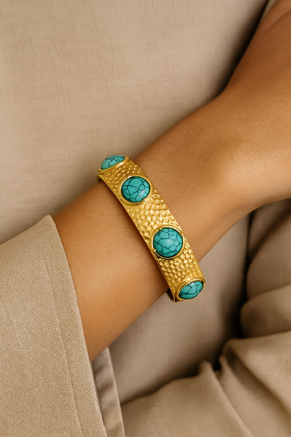 NEVEDA TURQUOISE CUFF BANGLE